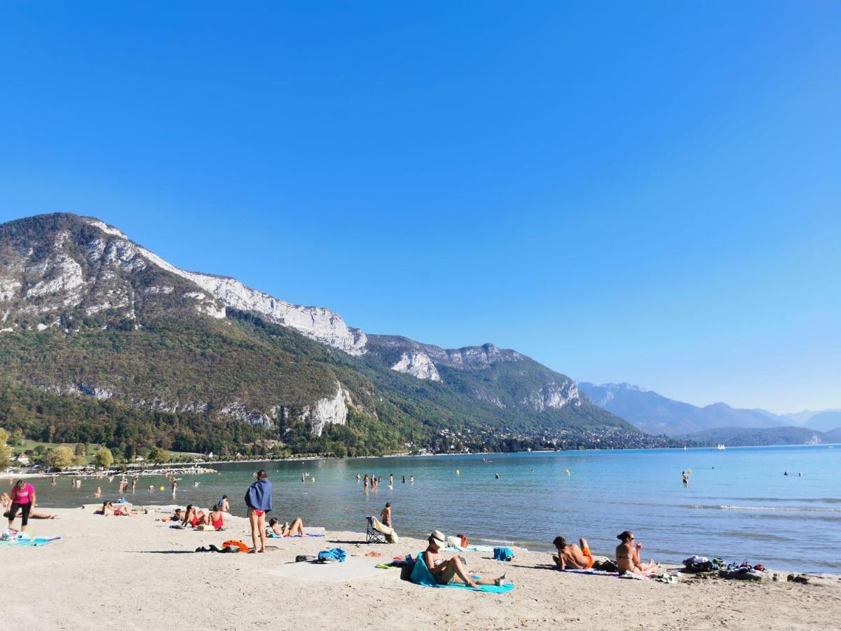 Charmant Appartement A 1 Minute Du Lac Annecy Exteriér fotografie