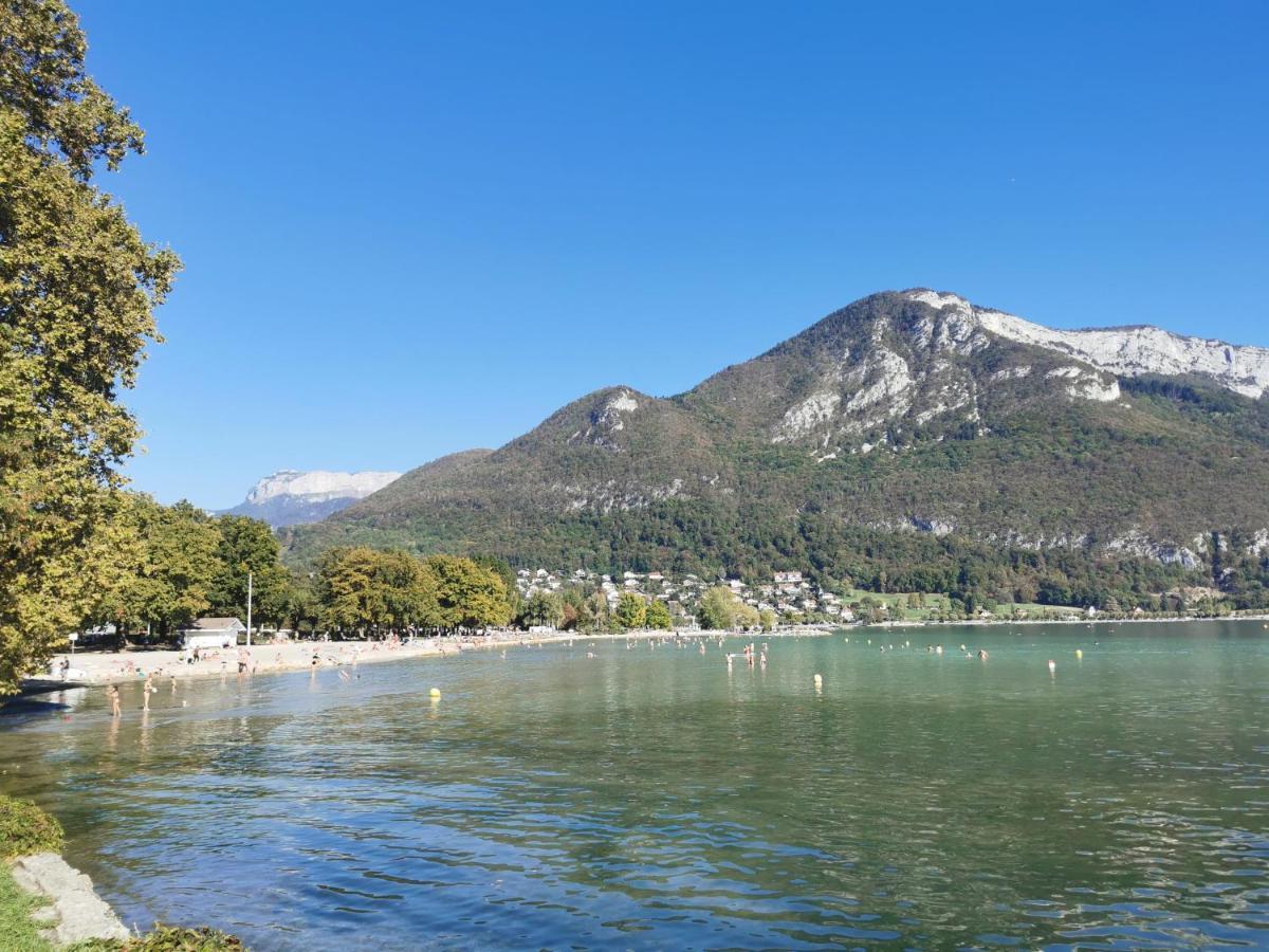 Charmant Appartement A 1 Minute Du Lac Annecy Exteriér fotografie